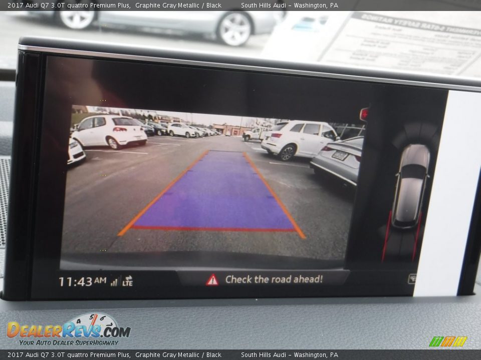 2017 Audi Q7 3.0T quattro Premium Plus Graphite Gray Metallic / Black Photo #24