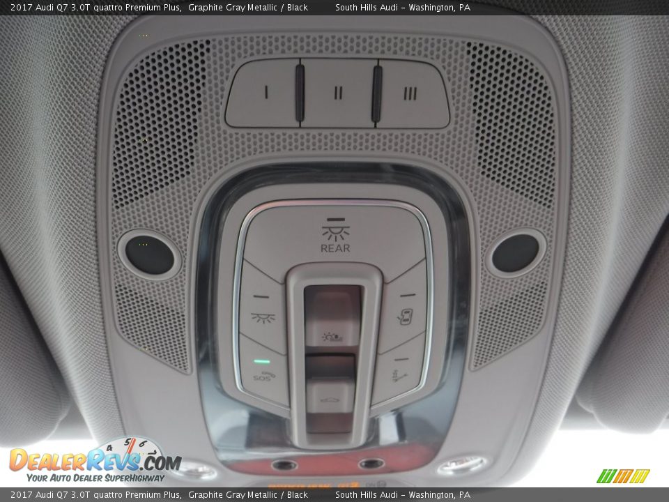 2017 Audi Q7 3.0T quattro Premium Plus Graphite Gray Metallic / Black Photo #28