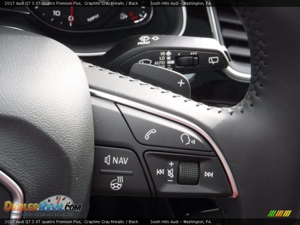 2017 Audi Q7 3.0T quattro Premium Plus Graphite Gray Metallic / Black Photo #31