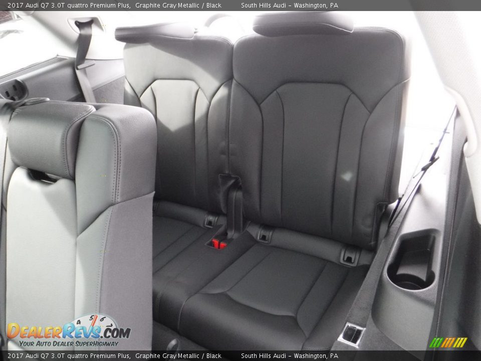 2017 Audi Q7 3.0T quattro Premium Plus Graphite Gray Metallic / Black Photo #33