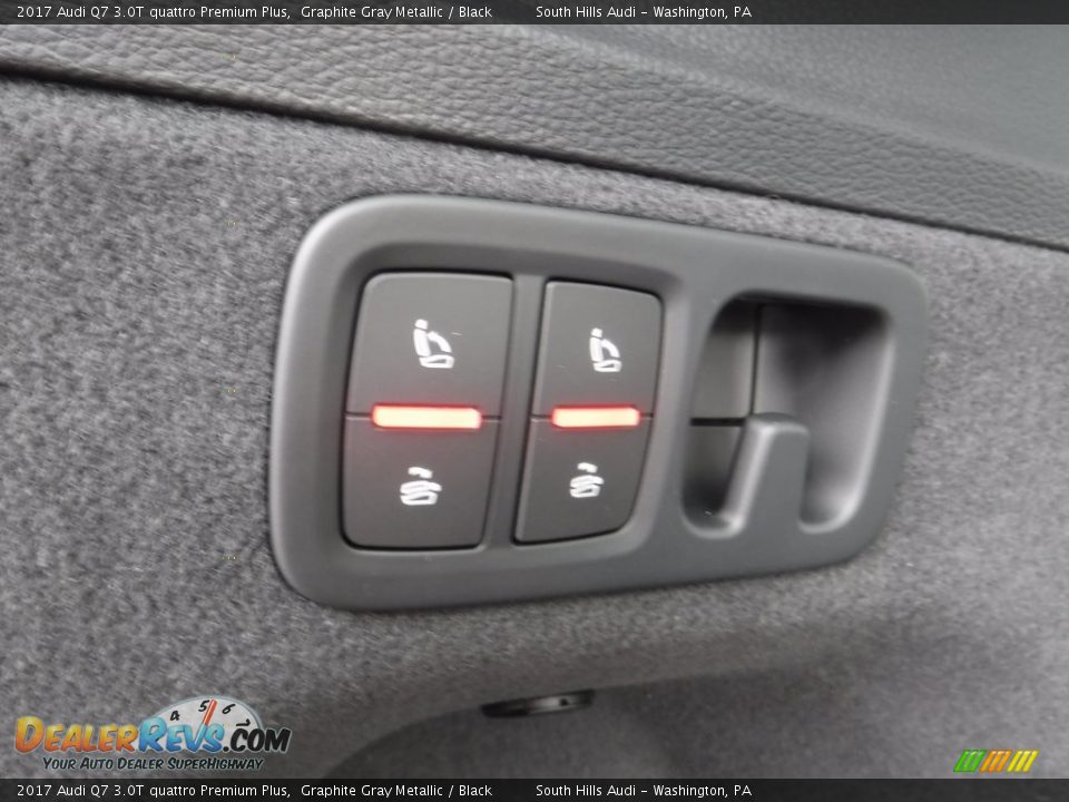 2017 Audi Q7 3.0T quattro Premium Plus Graphite Gray Metallic / Black Photo #36