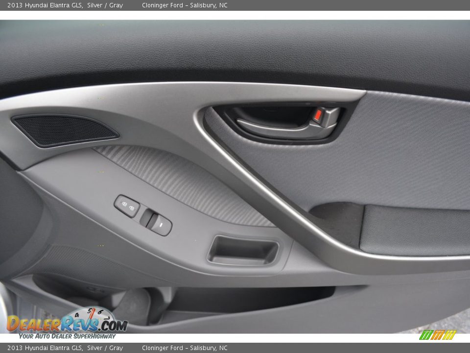 2013 Hyundai Elantra GLS Silver / Gray Photo #15