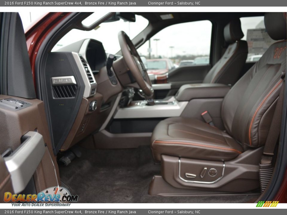 2016 Ford F150 King Ranch SuperCrew 4x4 Bronze Fire / King Ranch Java Photo #10