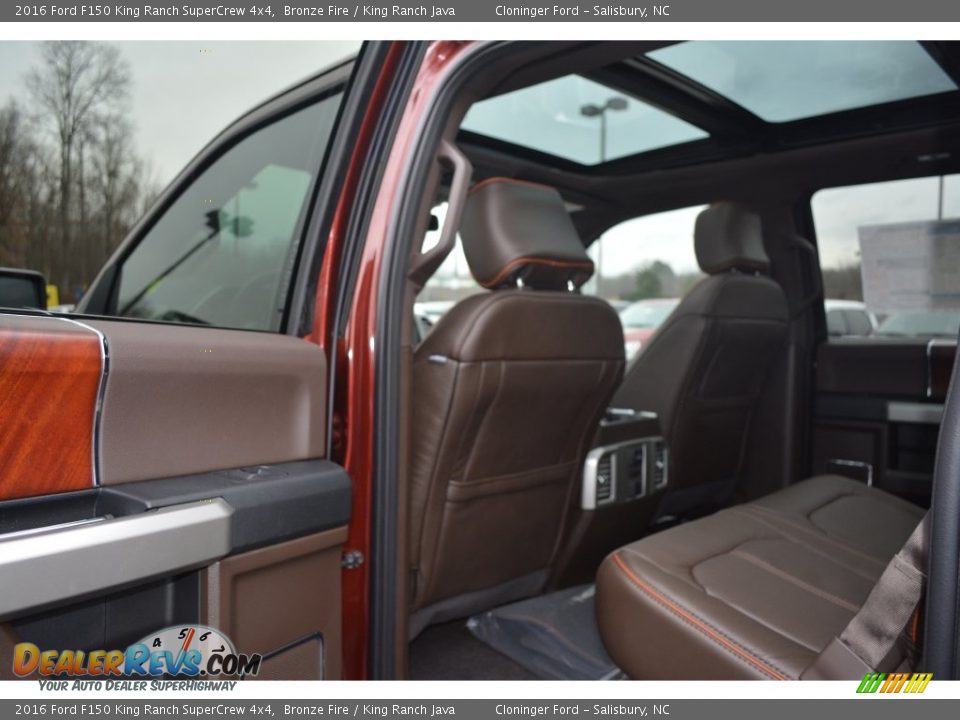 2016 Ford F150 King Ranch SuperCrew 4x4 Bronze Fire / King Ranch Java Photo #12