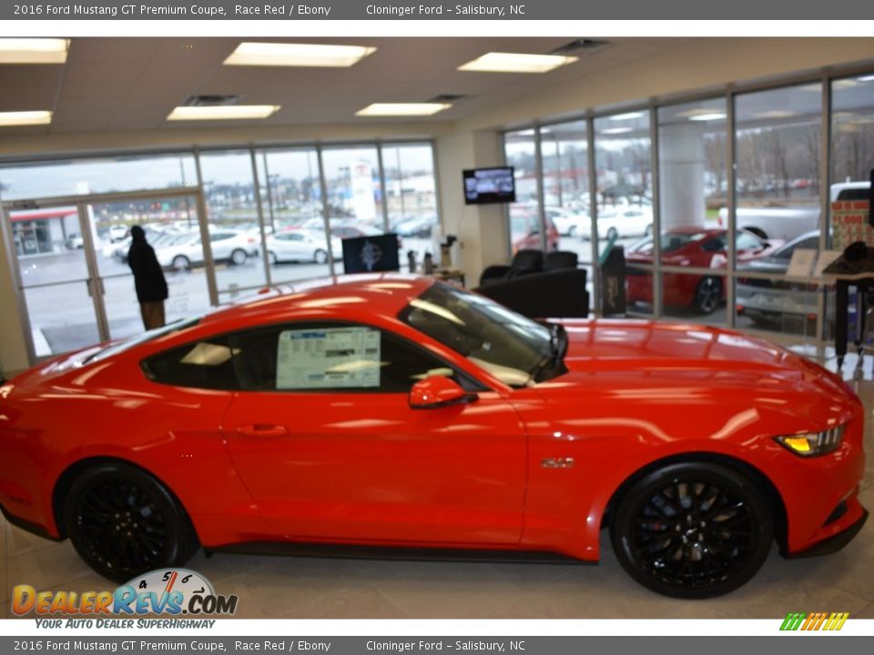 2016 Ford Mustang GT Premium Coupe Race Red / Ebony Photo #2