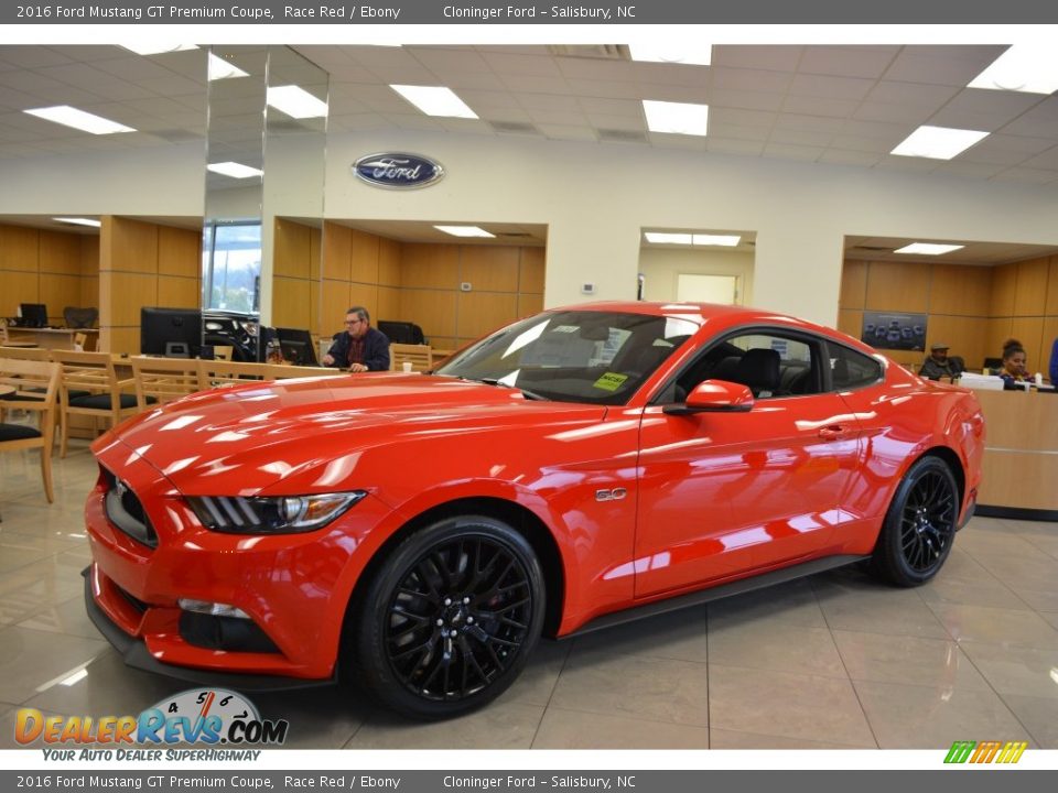 2016 Ford Mustang GT Premium Coupe Race Red / Ebony Photo #3