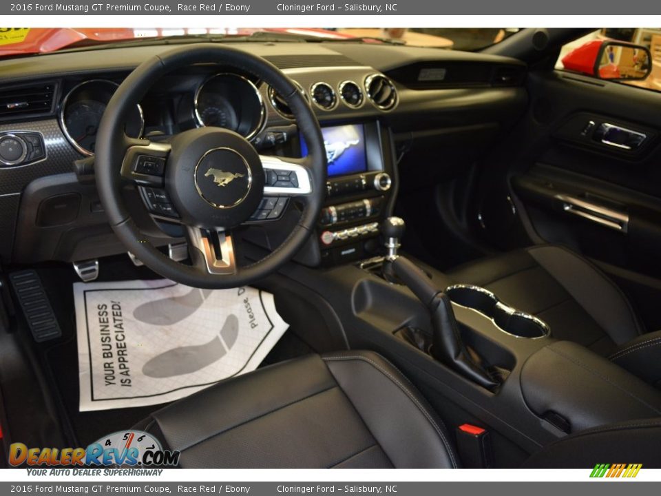 2016 Ford Mustang GT Premium Coupe Race Red / Ebony Photo #7