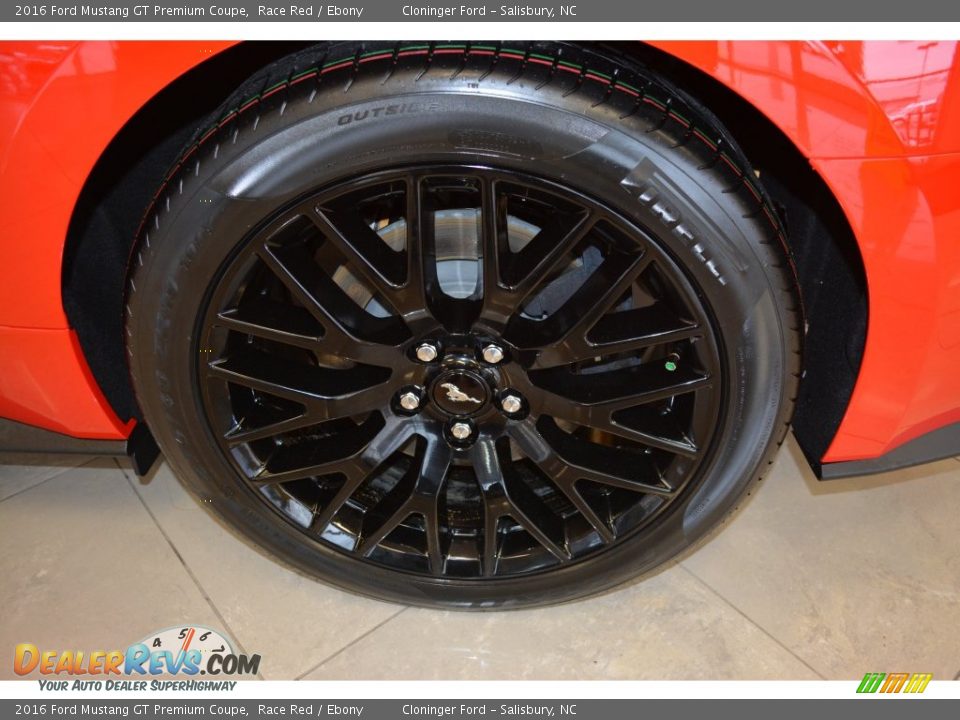2016 Ford Mustang GT Premium Coupe Race Red / Ebony Photo #8