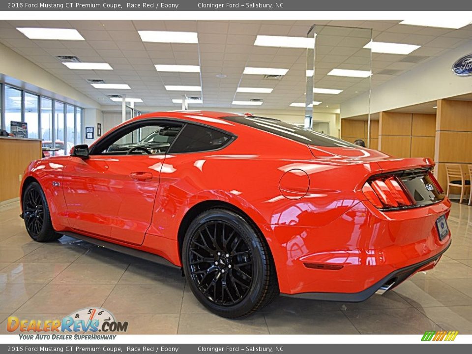 2016 Ford Mustang GT Premium Coupe Race Red / Ebony Photo #9