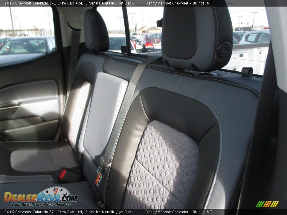 2016 Chevrolet Colorado Z71 Crew Cab 4x4 Silver Ice Metallic / Jet Black Photo #9