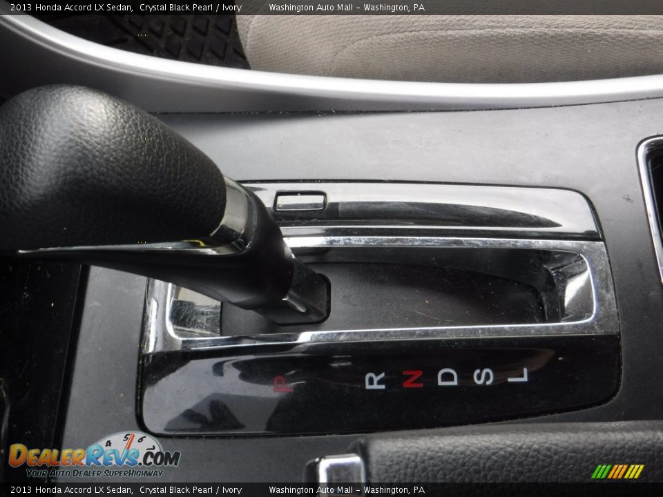 2013 Honda Accord LX Sedan Crystal Black Pearl / Ivory Photo #16
