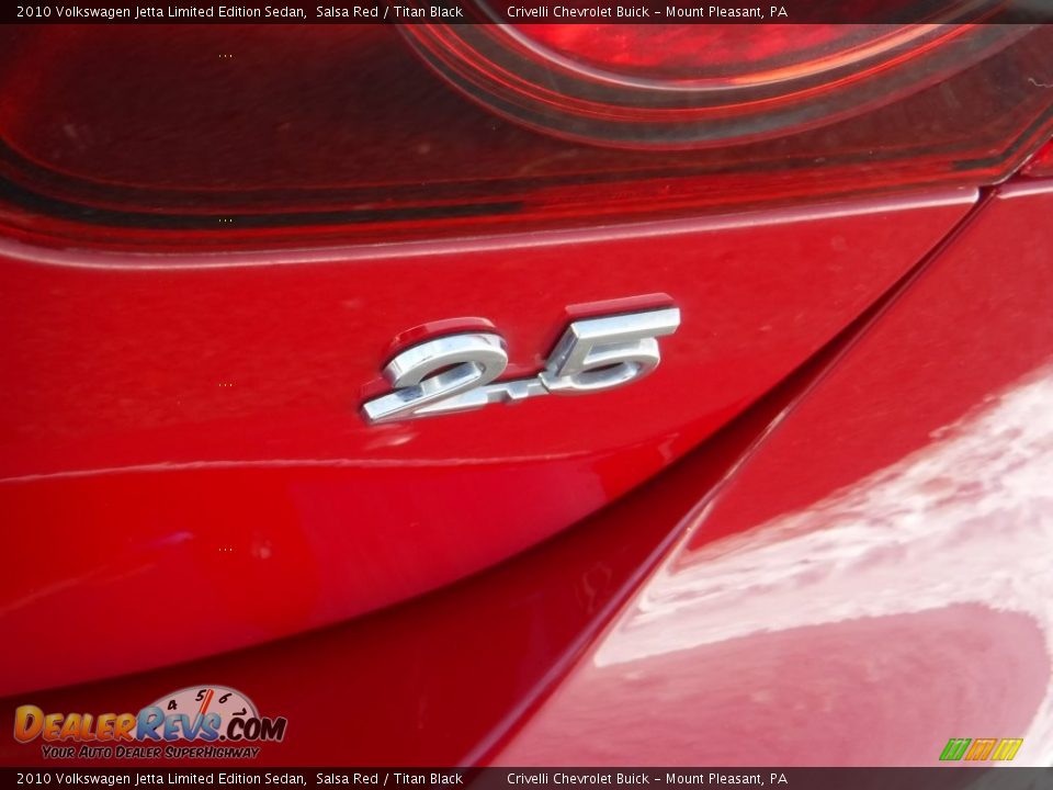 2010 Volkswagen Jetta Limited Edition Sedan Salsa Red / Titan Black Photo #9