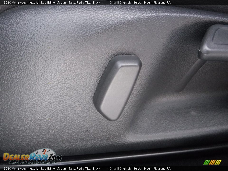 2010 Volkswagen Jetta Limited Edition Sedan Salsa Red / Titan Black Photo #15