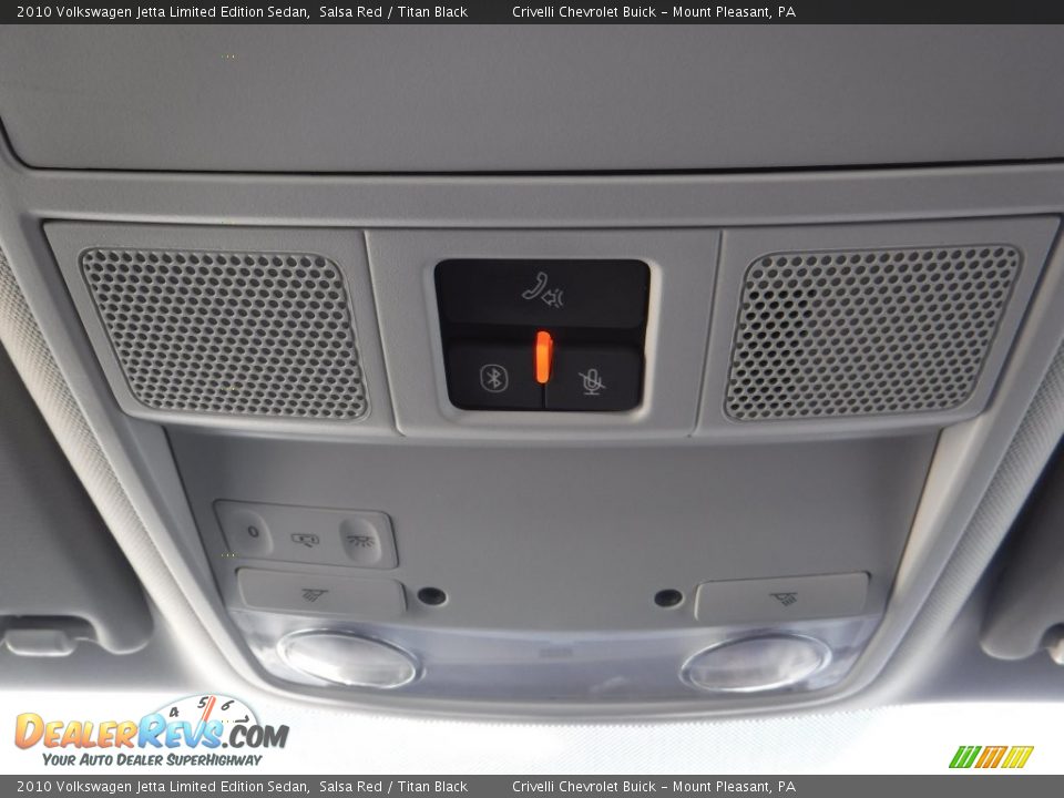 2010 Volkswagen Jetta Limited Edition Sedan Salsa Red / Titan Black Photo #19