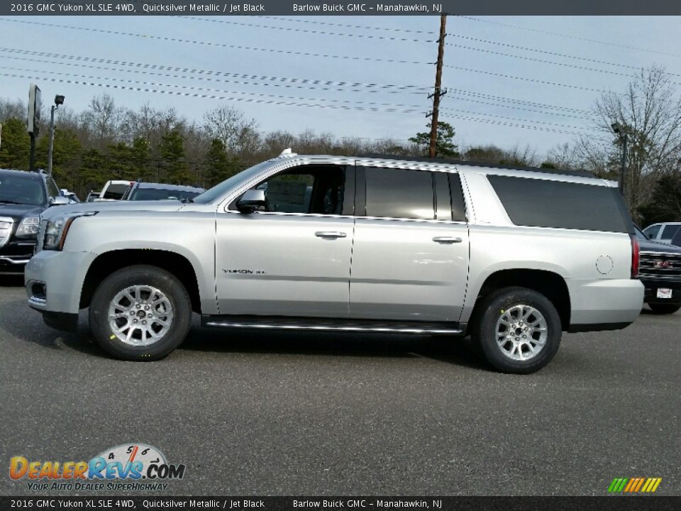 Quicksilver Metallic 2016 GMC Yukon XL SLE 4WD Photo #3