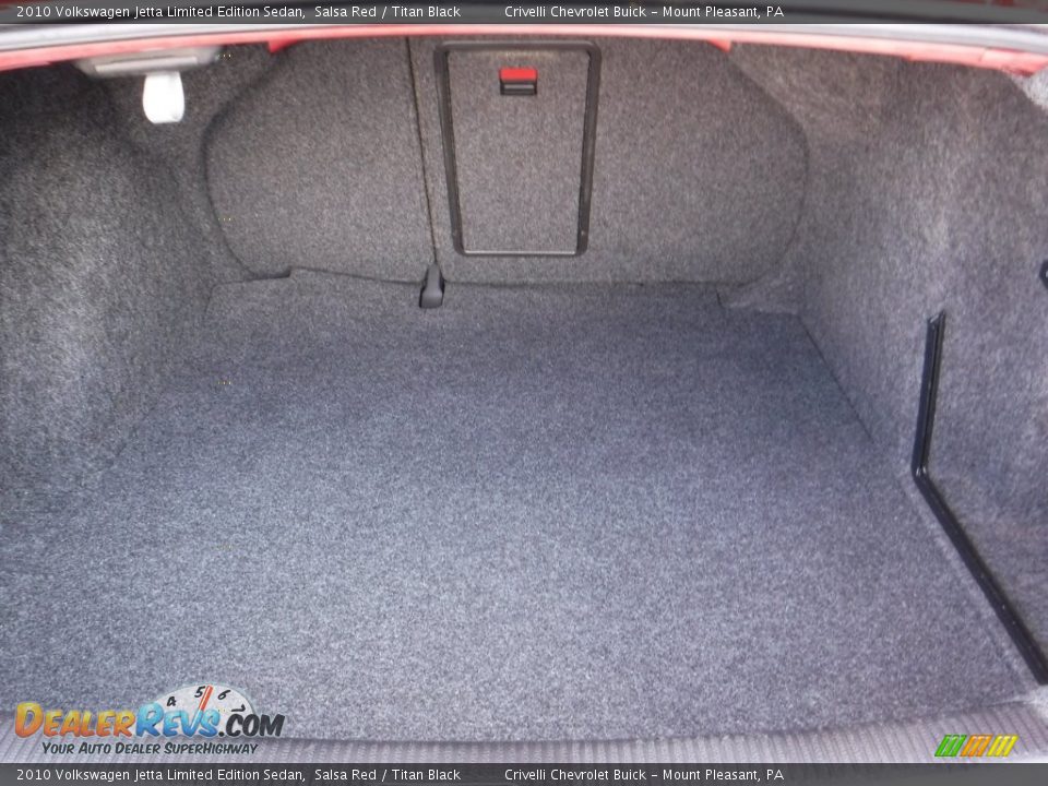 2010 Volkswagen Jetta Limited Edition Sedan Salsa Red / Titan Black Photo #24