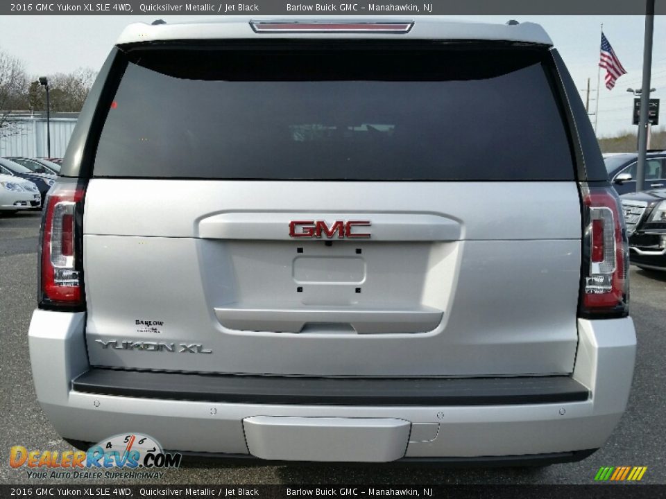 2016 GMC Yukon XL SLE 4WD Quicksilver Metallic / Jet Black Photo #5