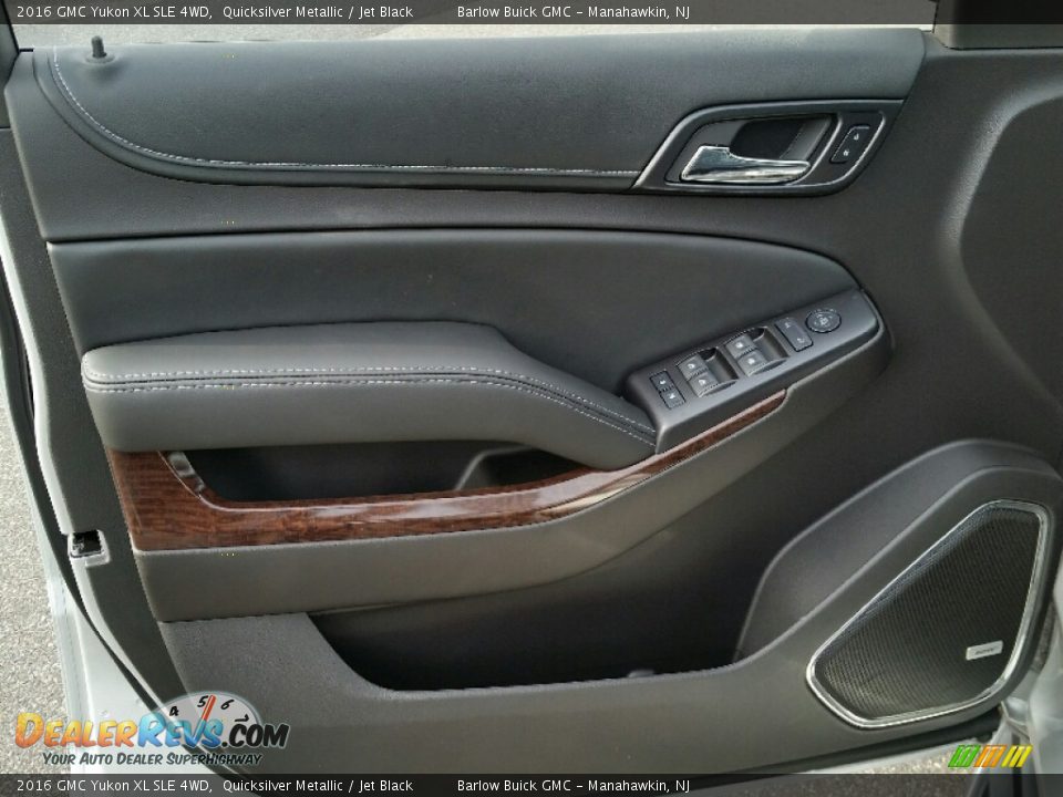 2016 GMC Yukon XL SLE 4WD Quicksilver Metallic / Jet Black Photo #6