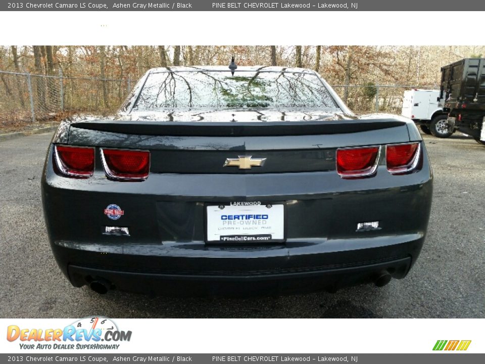 2013 Chevrolet Camaro LS Coupe Ashen Gray Metallic / Black Photo #8