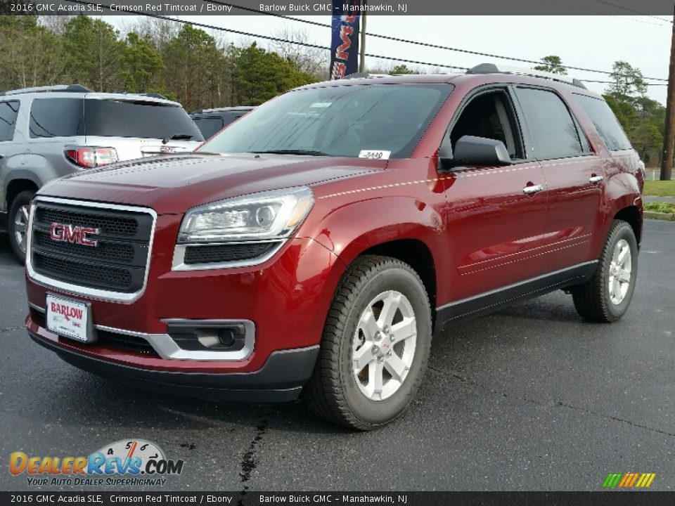 2016 GMC Acadia SLE Crimson Red Tintcoat / Ebony Photo #1