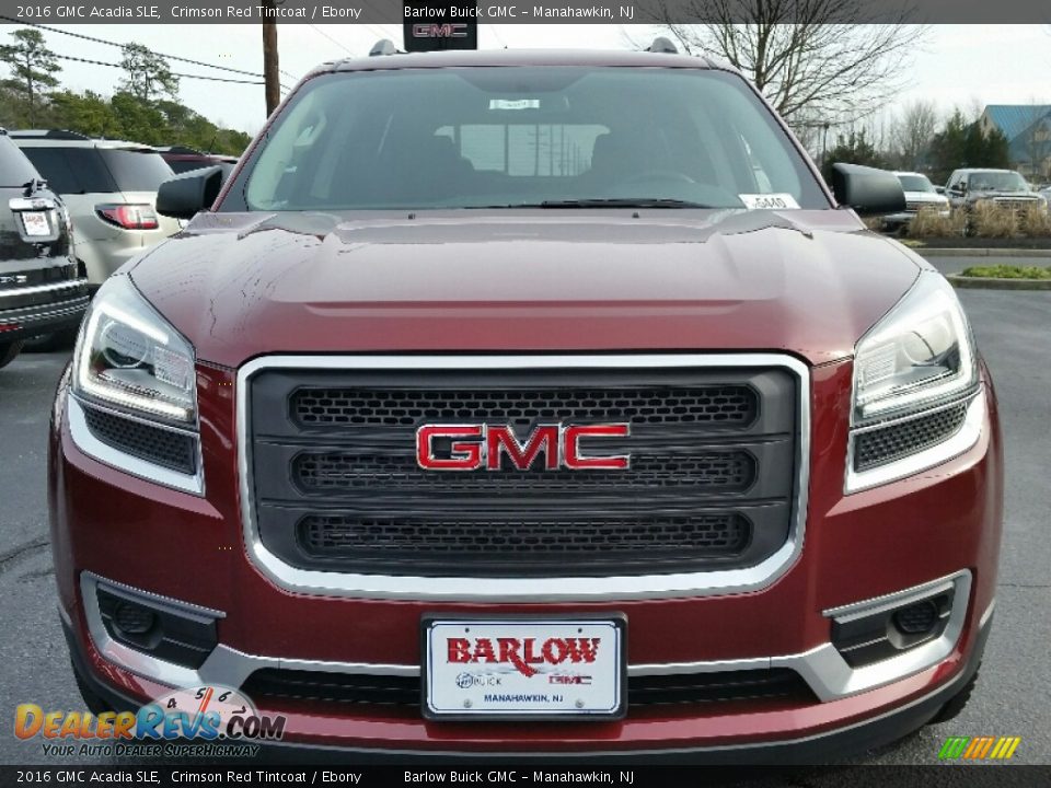 2016 GMC Acadia SLE Crimson Red Tintcoat / Ebony Photo #2