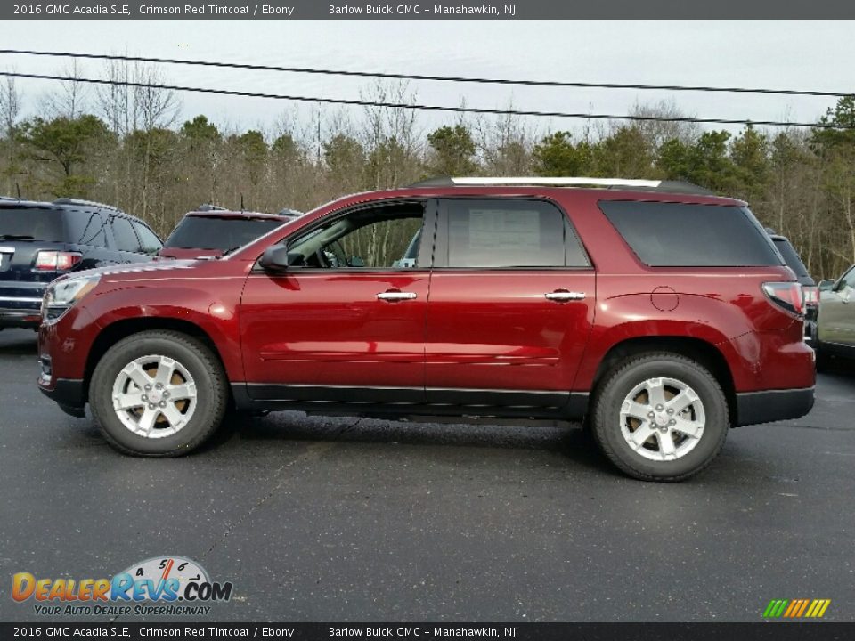 2016 GMC Acadia SLE Crimson Red Tintcoat / Ebony Photo #3