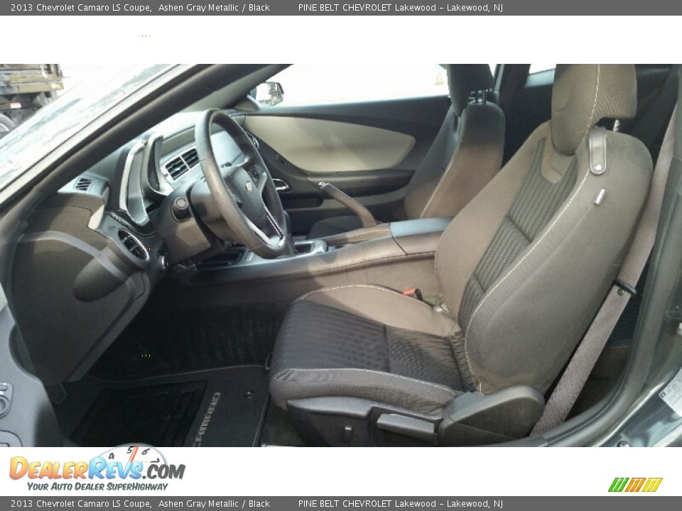 2013 Chevrolet Camaro LS Coupe Ashen Gray Metallic / Black Photo #13