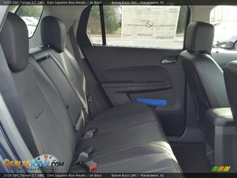 2016 GMC Terrain SLT AWD Dark Sapphire Blue Metallic / Jet Black Photo #6