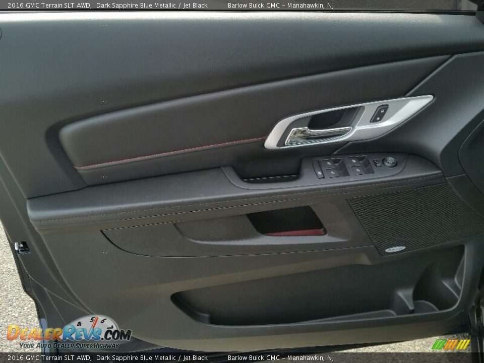 2016 GMC Terrain SLT AWD Dark Sapphire Blue Metallic / Jet Black Photo #7