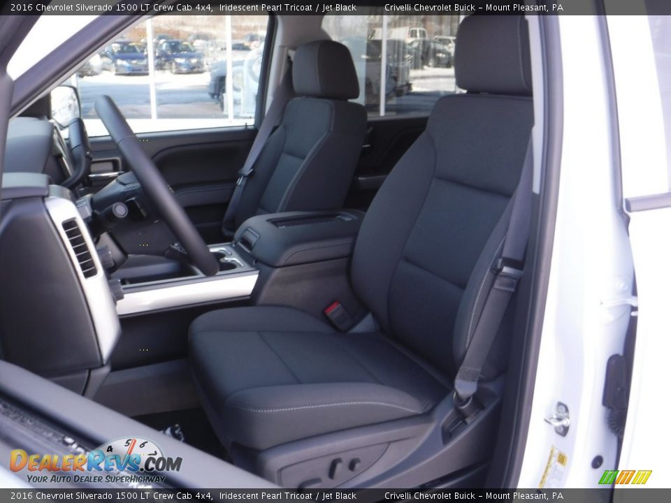 2016 Chevrolet Silverado 1500 LT Crew Cab 4x4 Iridescent Pearl Tricoat / Jet Black Photo #13