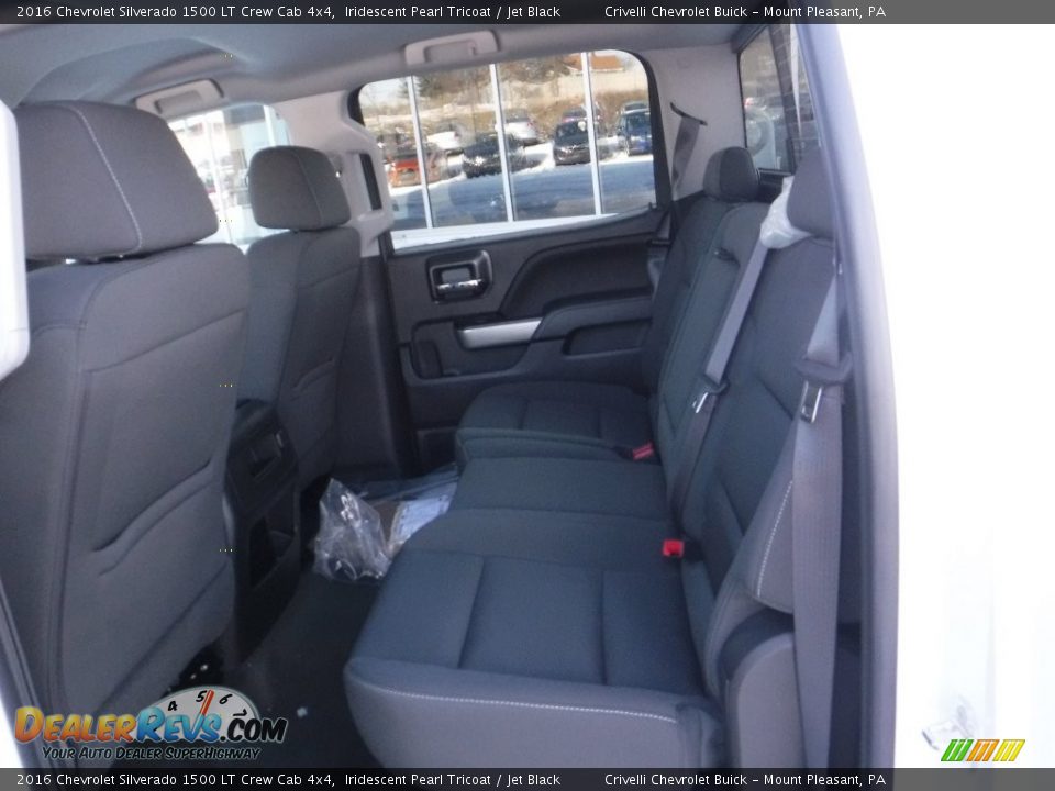 2016 Chevrolet Silverado 1500 LT Crew Cab 4x4 Iridescent Pearl Tricoat / Jet Black Photo #23