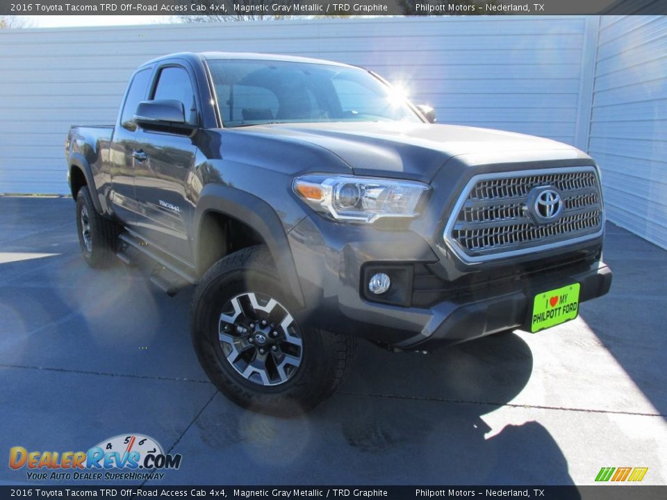 2016 Toyota Tacoma TRD Off-Road Access Cab 4x4 Magnetic Gray Metallic / TRD Graphite Photo #1