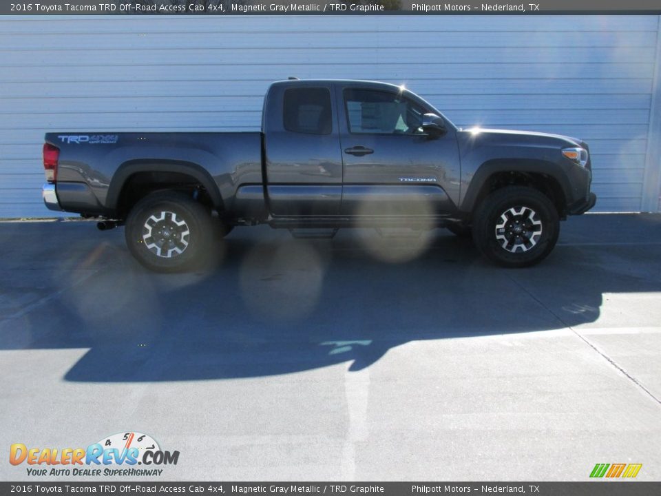 2016 Toyota Tacoma TRD Off-Road Access Cab 4x4 Magnetic Gray Metallic / TRD Graphite Photo #3