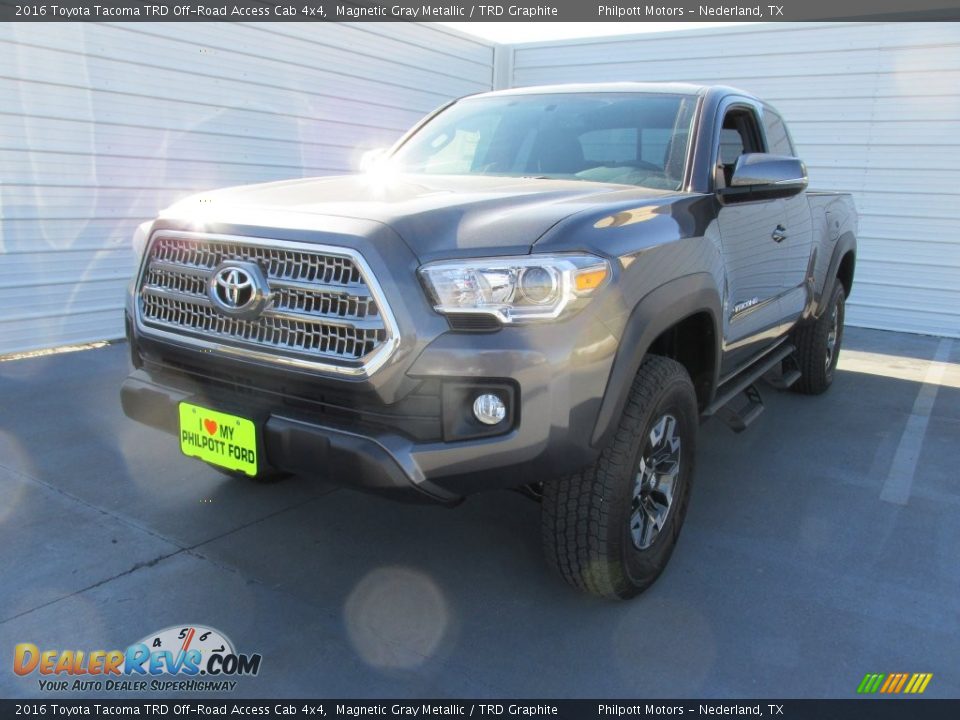 2016 Toyota Tacoma TRD Off-Road Access Cab 4x4 Magnetic Gray Metallic / TRD Graphite Photo #7