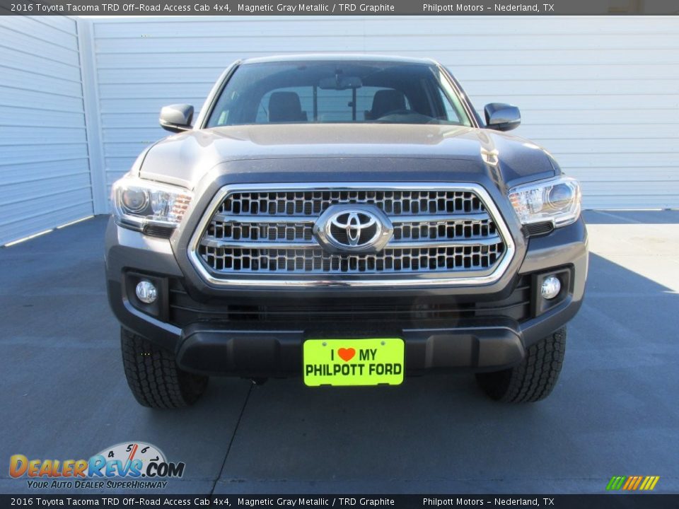 2016 Toyota Tacoma TRD Off-Road Access Cab 4x4 Magnetic Gray Metallic / TRD Graphite Photo #8