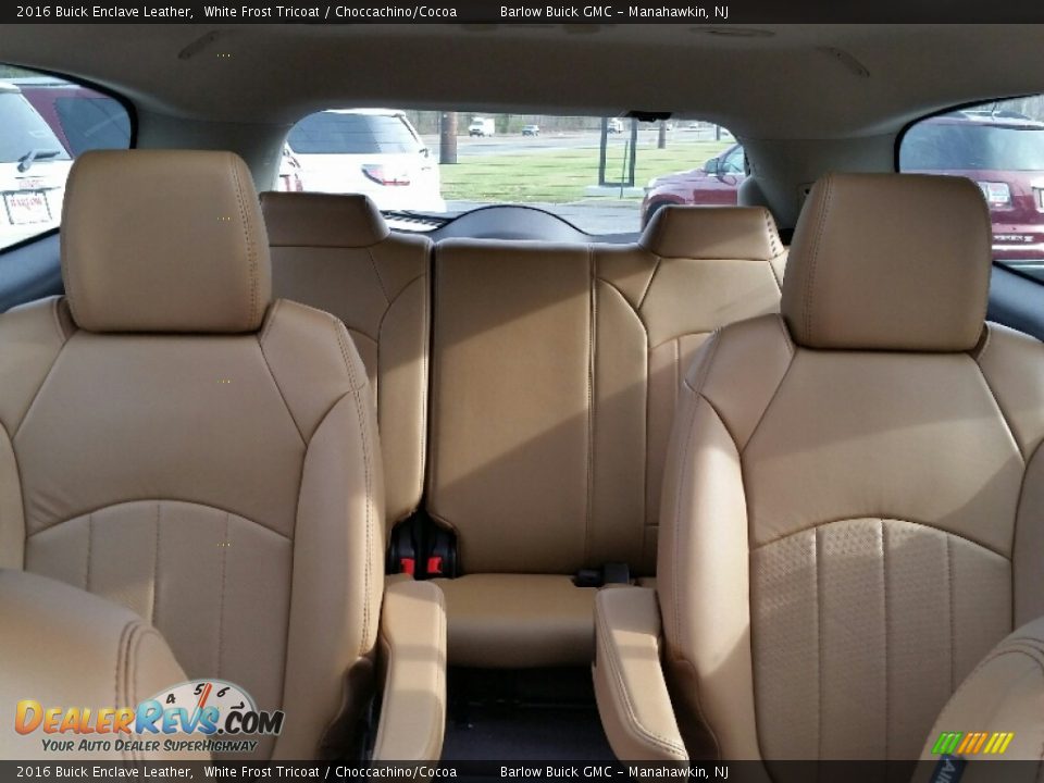 2016 Buick Enclave Leather White Frost Tricoat / Choccachino/Cocoa Photo #8