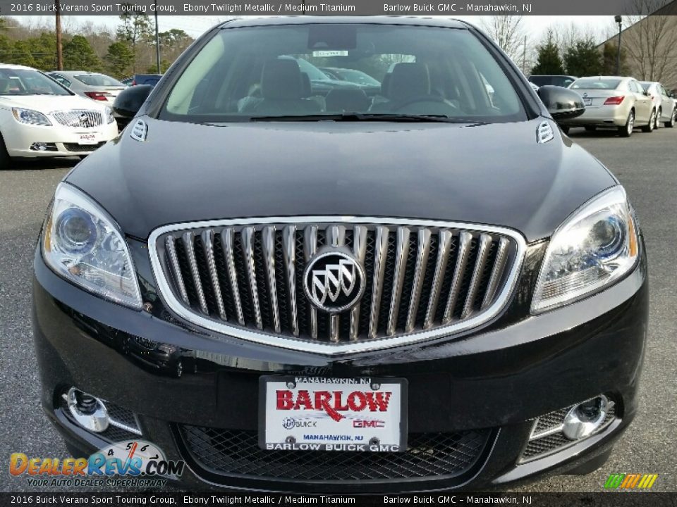 2016 Buick Verano Sport Touring Group Ebony Twilight Metallic / Medium Titanium Photo #2