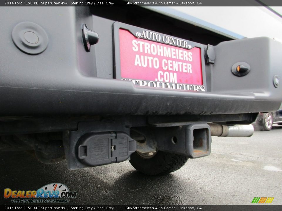 2014 Ford F150 XLT SuperCrew 4x4 Sterling Grey / Steel Grey Photo #25