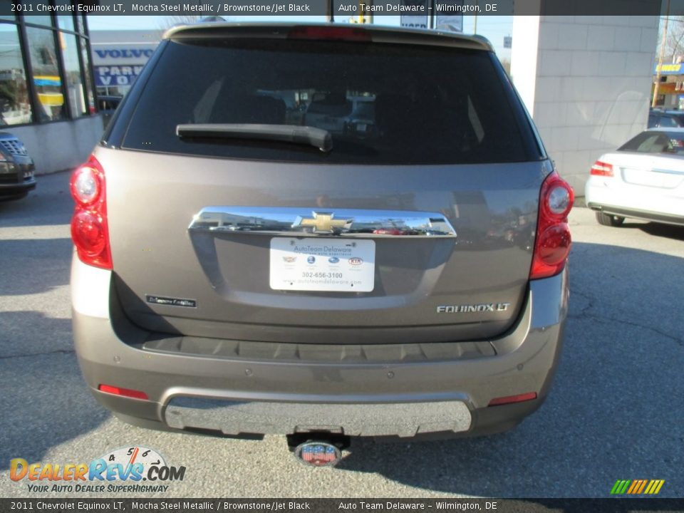 2011 Chevrolet Equinox LT Mocha Steel Metallic / Brownstone/Jet Black Photo #4