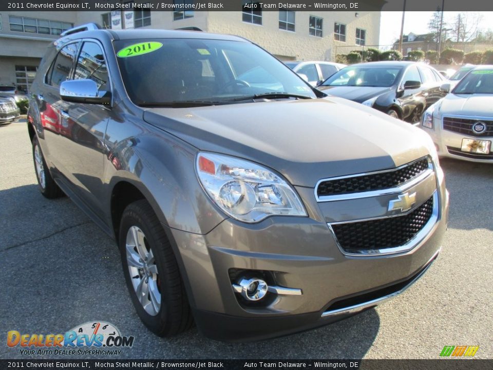 2011 Chevrolet Equinox LT Mocha Steel Metallic / Brownstone/Jet Black Photo #7