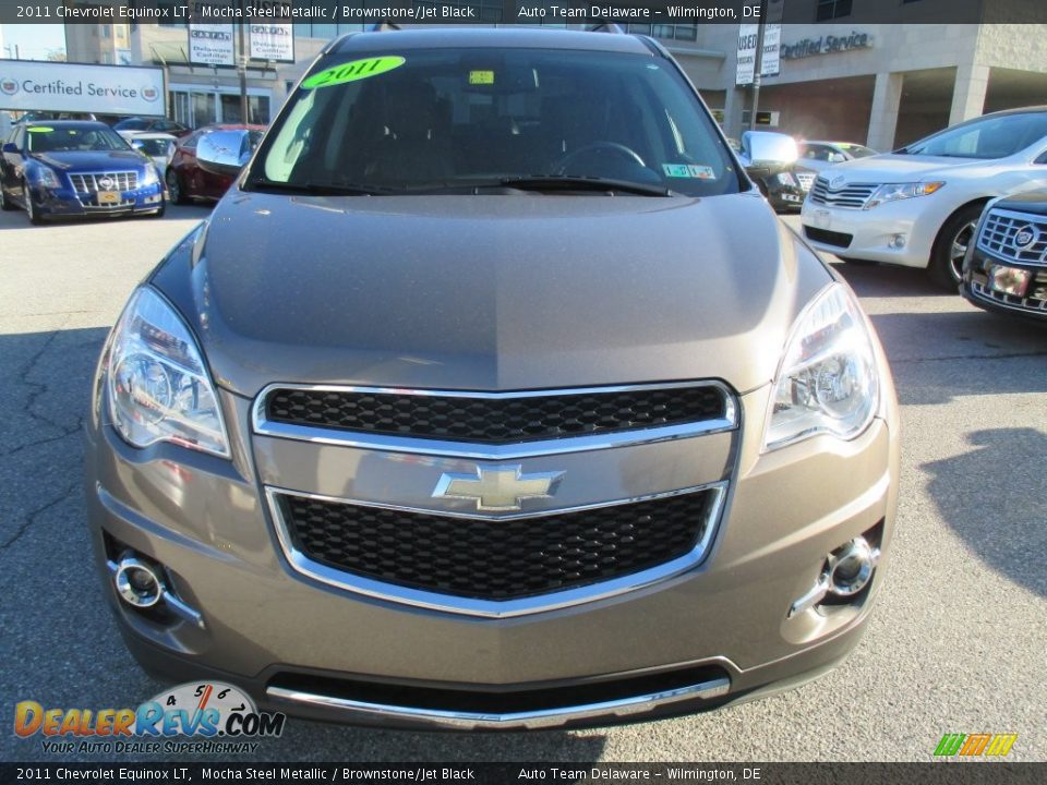 2011 Chevrolet Equinox LT Mocha Steel Metallic / Brownstone/Jet Black Photo #8