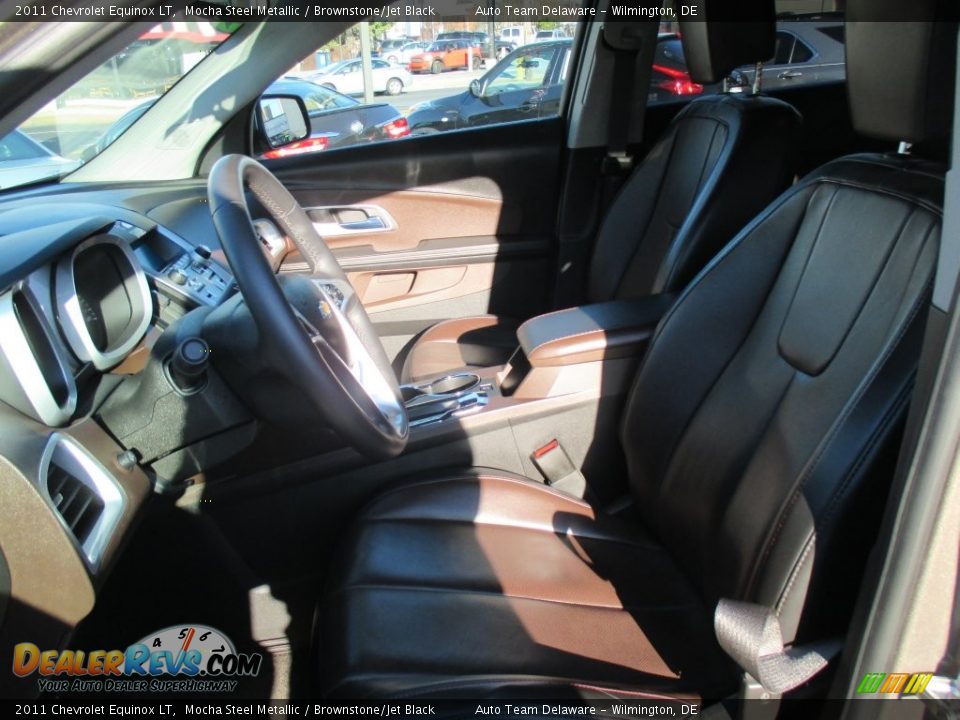 2011 Chevrolet Equinox LT Mocha Steel Metallic / Brownstone/Jet Black Photo #9