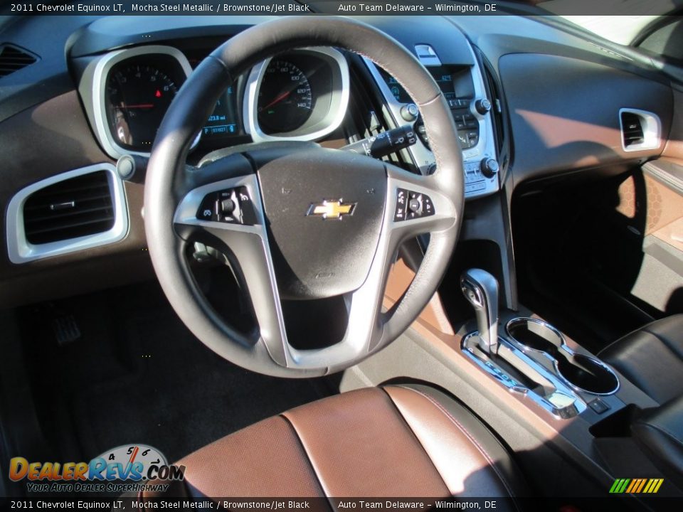 2011 Chevrolet Equinox LT Mocha Steel Metallic / Brownstone/Jet Black Photo #10