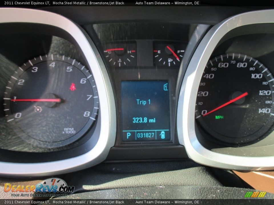 2011 Chevrolet Equinox LT Mocha Steel Metallic / Brownstone/Jet Black Photo #12