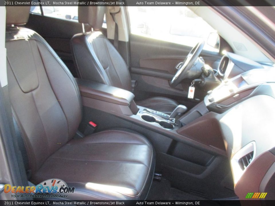 2011 Chevrolet Equinox LT Mocha Steel Metallic / Brownstone/Jet Black Photo #15