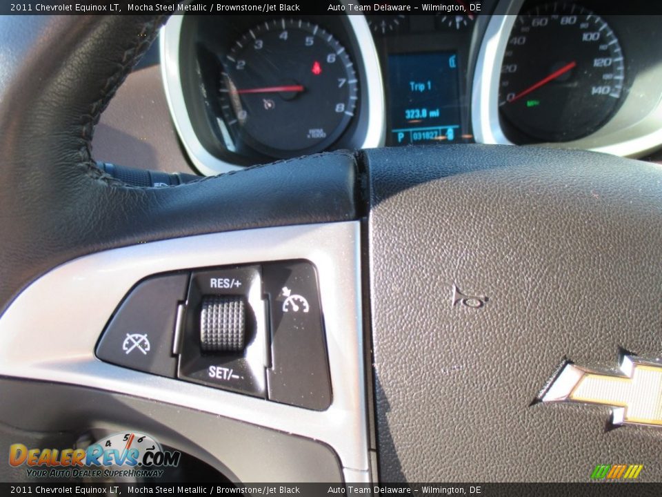 2011 Chevrolet Equinox LT Mocha Steel Metallic / Brownstone/Jet Black Photo #26