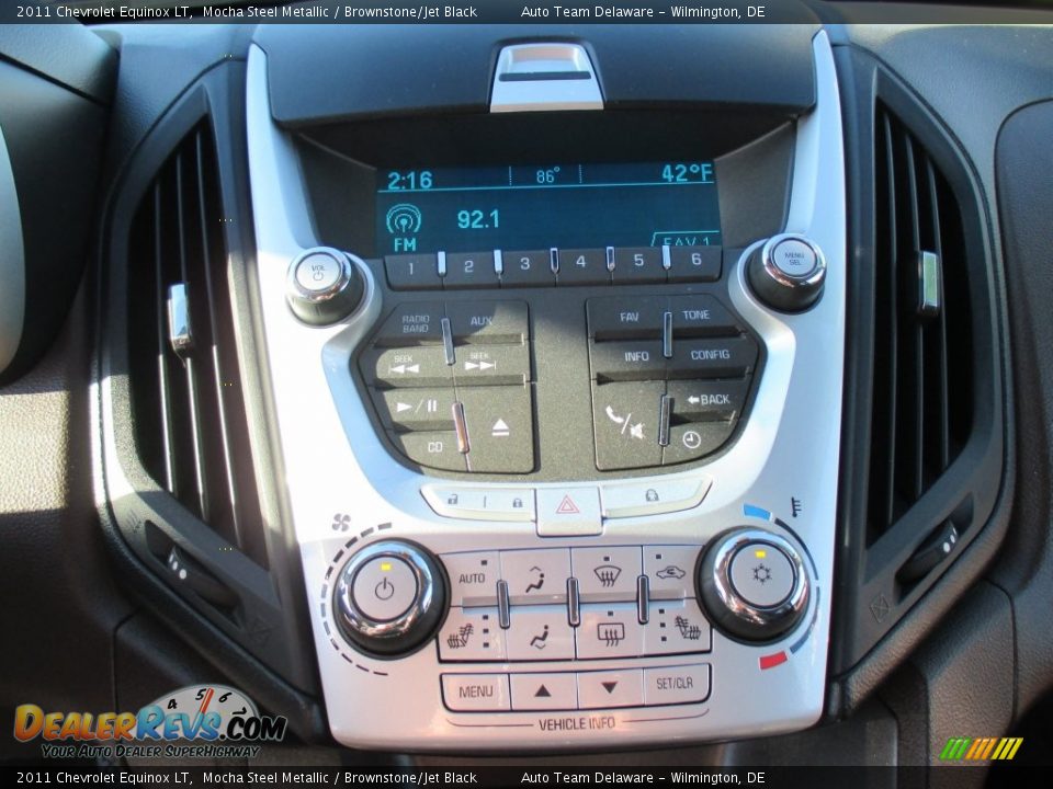 2011 Chevrolet Equinox LT Mocha Steel Metallic / Brownstone/Jet Black Photo #28