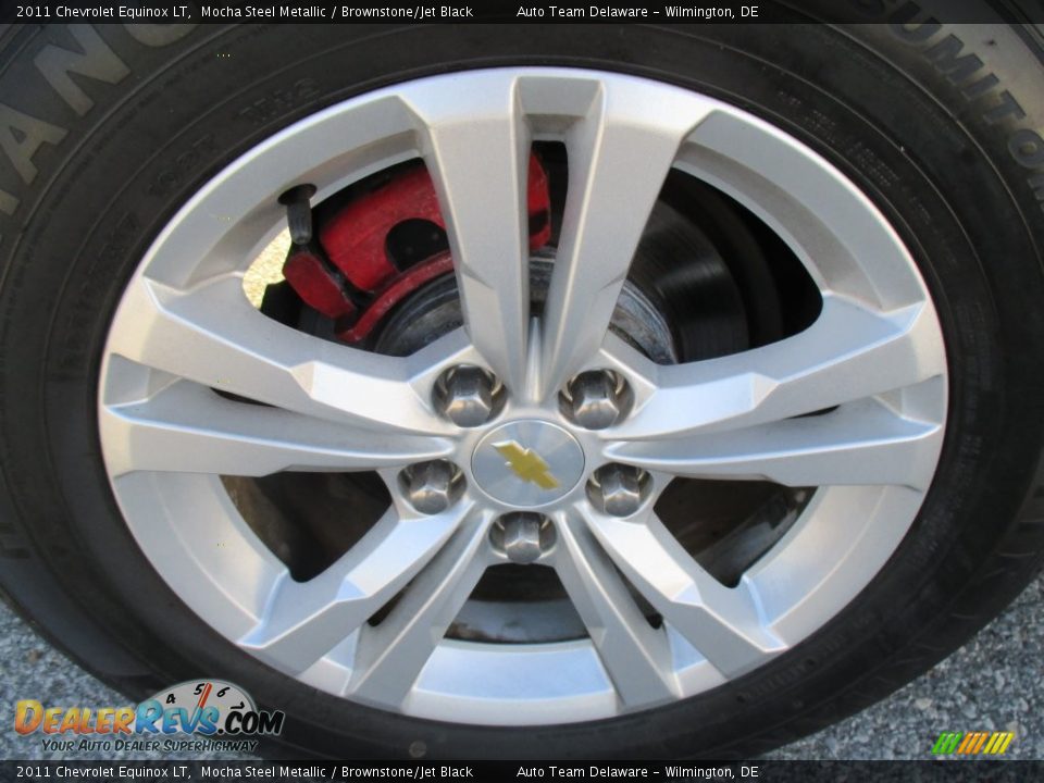 2011 Chevrolet Equinox LT Mocha Steel Metallic / Brownstone/Jet Black Photo #35