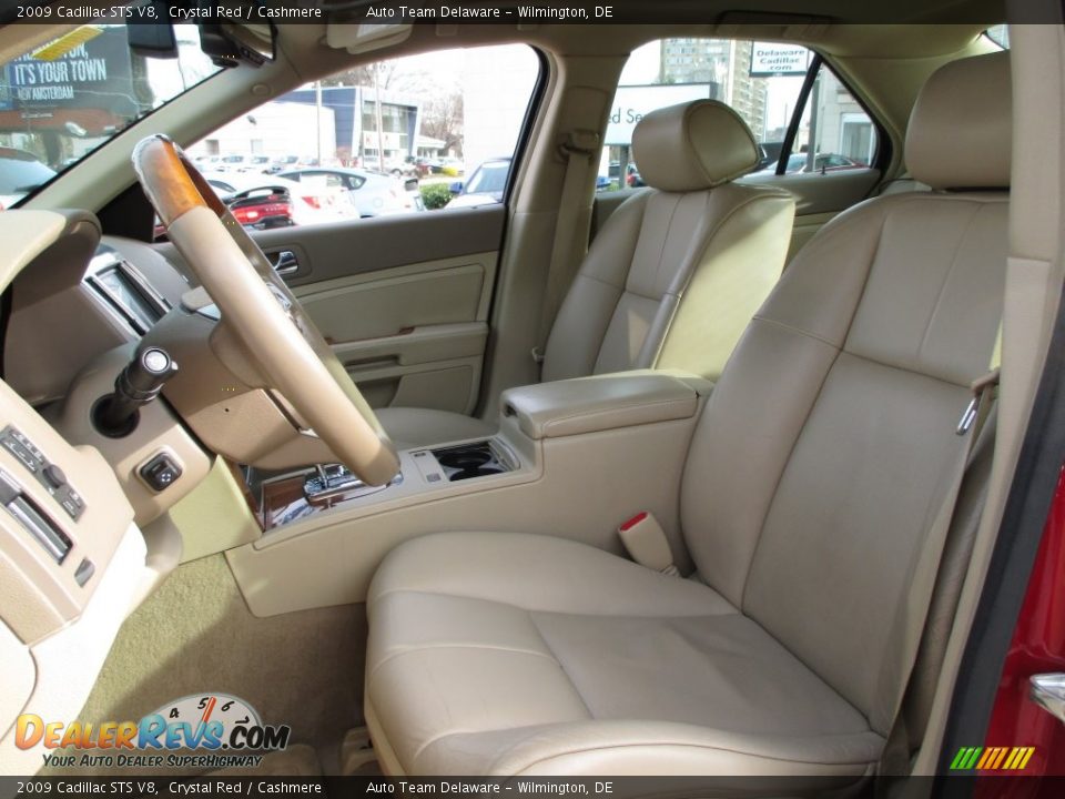2009 Cadillac STS V8 Crystal Red / Cashmere Photo #10