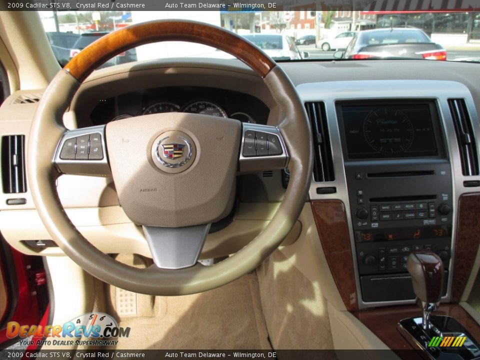 2009 Cadillac STS V8 Crystal Red / Cashmere Photo #12